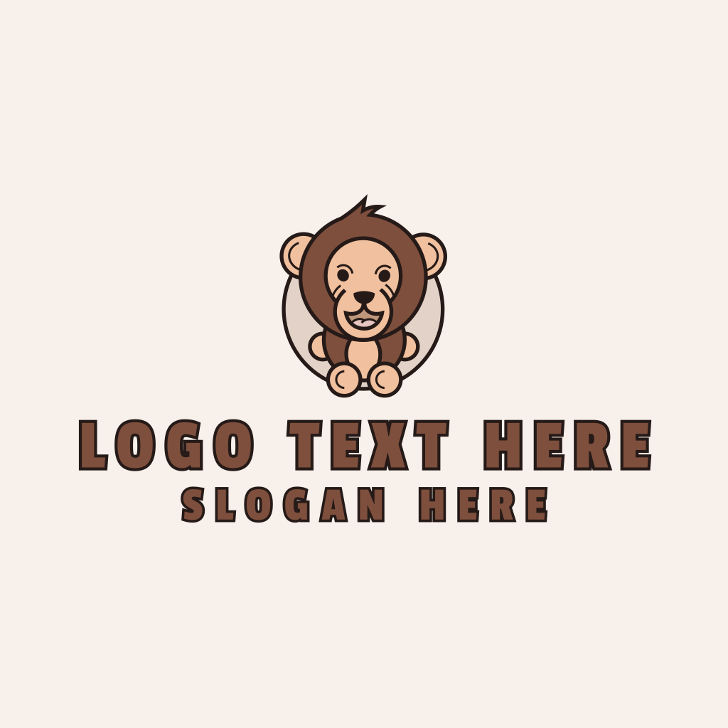 Monkey Chimpanzee Zoo Logo | BrandCrowd Logo Maker