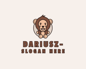 Safari Park - Monkey Chimpanzee Zoo logo design