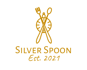 Kitchen Utensil Timer  logo design