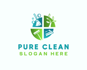 Disinfecting - Home Cleaning Company logo design