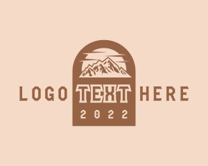 Adventure Rustic Mountain Logo