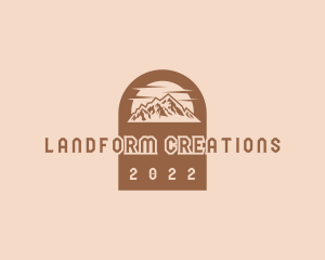 Landform - Adventure Himalayas Mountain logo design