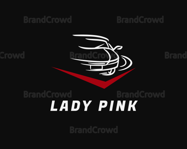 Speed Car Racing Logo