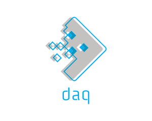 Digital Pixel Arrow Logo