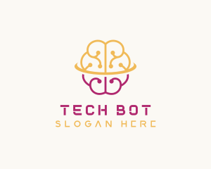 AI Brain Programming logo design