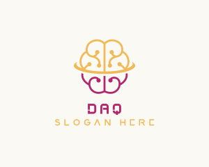 Circuitry - AI Brain Programming logo design