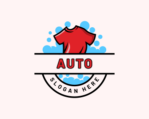 Bubble Shirt Laundry Logo