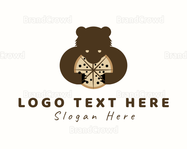 Pizza Grizzly Bear Logo | BrandCrowd Logo Maker