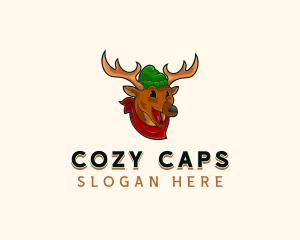 Outdoor Moose Camper logo design