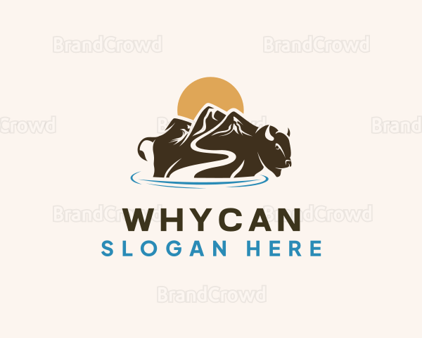 Bison Nature Safari Logo