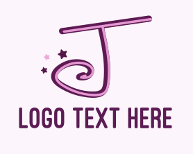 Acting - Star Letter J logo design