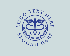 Physician - Caduceus Medical Diagnostic logo design