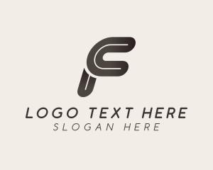 Media - Business Professional Company Letter F logo design