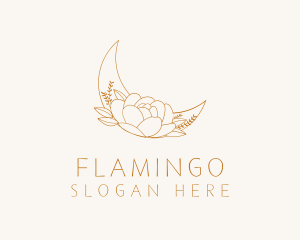 Lunar Fashion Flower Logo