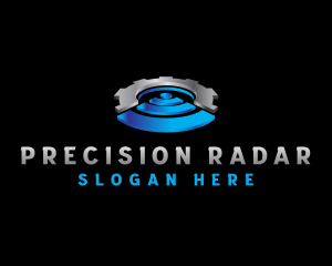 Radar - Cogwheel Wifi Tech logo design