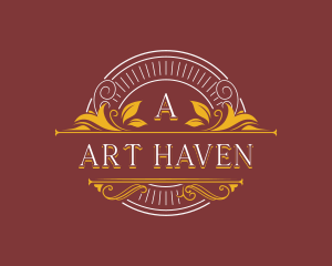 Luxury Ornamental Boutique logo design