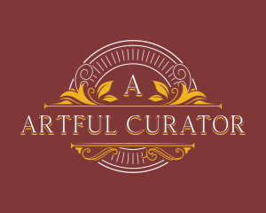 Luxury Ornamental Boutique logo design