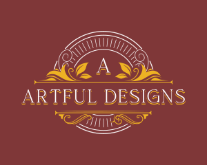 Luxury Ornamental Boutique logo design