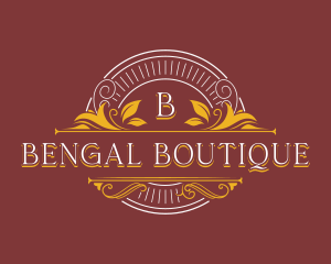 Luxury Ornamental Boutique logo design