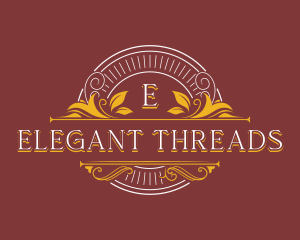 Luxury Ornamental Boutique logo design