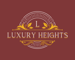 Luxury Ornamental Boutique logo design