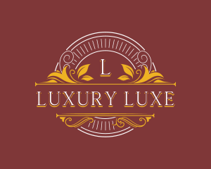 Luxury Ornamental Boutique logo design