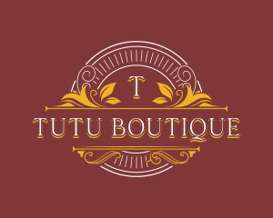 Luxury Ornamental Boutique logo design