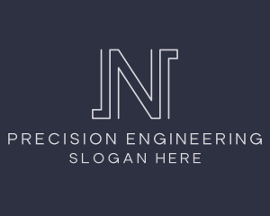 Engineering - Engineering Structure Contractor logo design