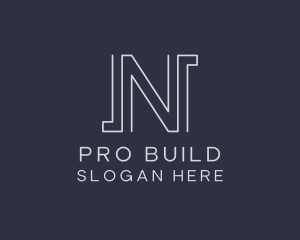 Contractor - Engineering Structure Contractor logo design