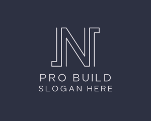 Engineering Structure Contractor  logo design