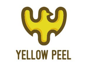 Yellow Bird Shield logo design