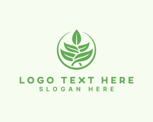 Farming - Leaf Plant Gardening logo design