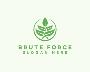 Leaf Plant Gardening Logo