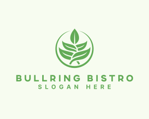 Leaf Plant Gardening Logo