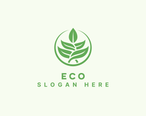 Leaf Plant Gardening Logo