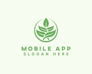 Leaf Plant Gardening Logo