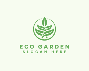 Leaf Plant Gardening logo design