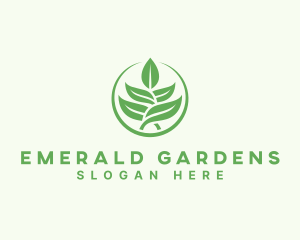 Leaf Plant Gardening logo design