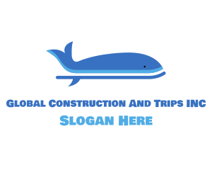 Whale Surf Paddle Board Logo