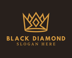 Crown Diamond Jewel logo design