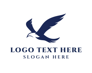 Eagle - Eagle Bird Flight logo design
