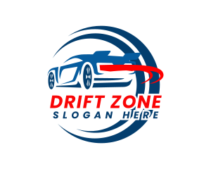 Drift - Sports Car Drift logo design