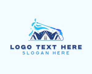 Home - Pressure Washer Cleaning logo design