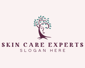 Beauty Tree Woman logo design