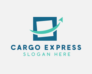 Cargo Express Delivery Logistics logo design