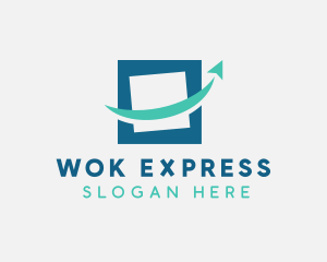 Cargo Express Delivery Logistics logo design