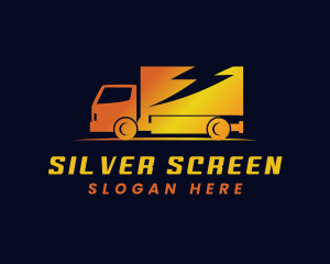 Electric - Transport Logistics Truck logo design