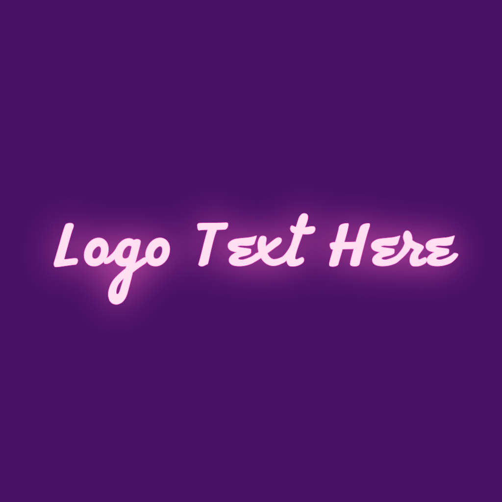 Pink Neon Logo | BrandCrowd Logo Maker