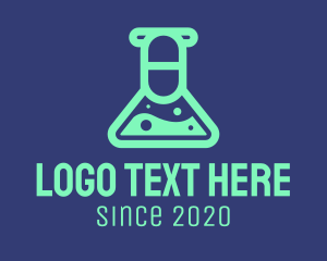 Toxic - Pharmaceutical Science Laboratory logo design