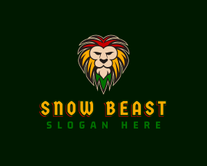 Lion Beast Jamaica logo design